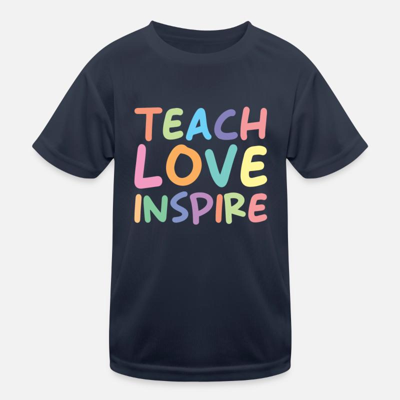 Teaching Love Inspire Kids Functional T-Shirt