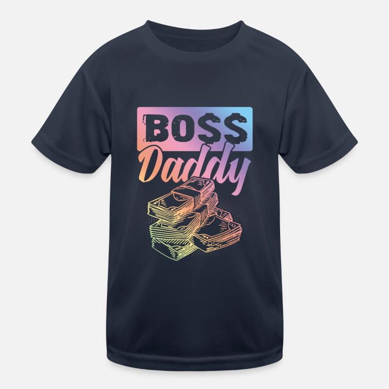 Boss Daddy Kinder Funktions-T-Shirt
