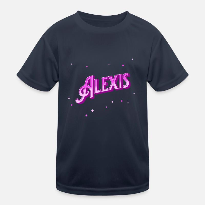 Alexi's name personalized Kids Functional T-Shirt