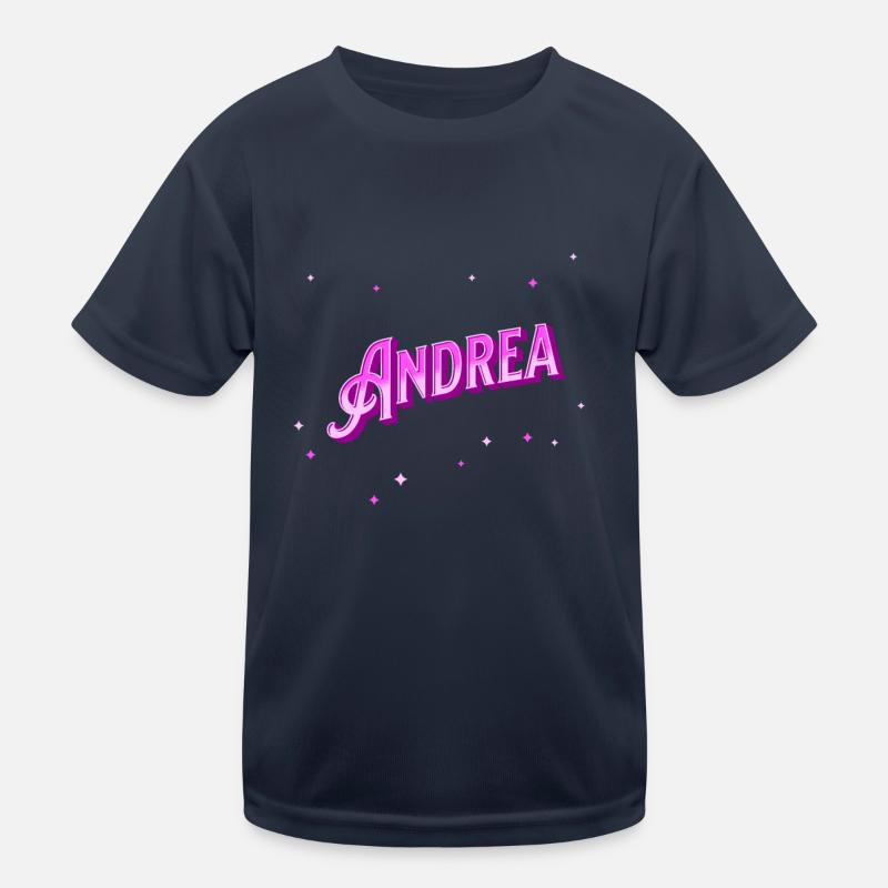 Andrea name personalized Kids Functional T-Shirt