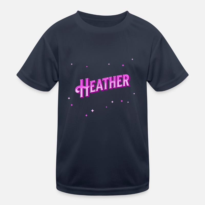 Heather's name personalized Kids Functional T-Shirt