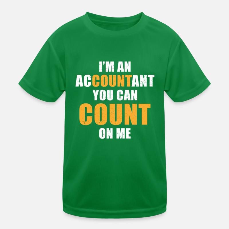Comptable Spuch Vous pouvez compter sur moi T-shirt sport Enfant