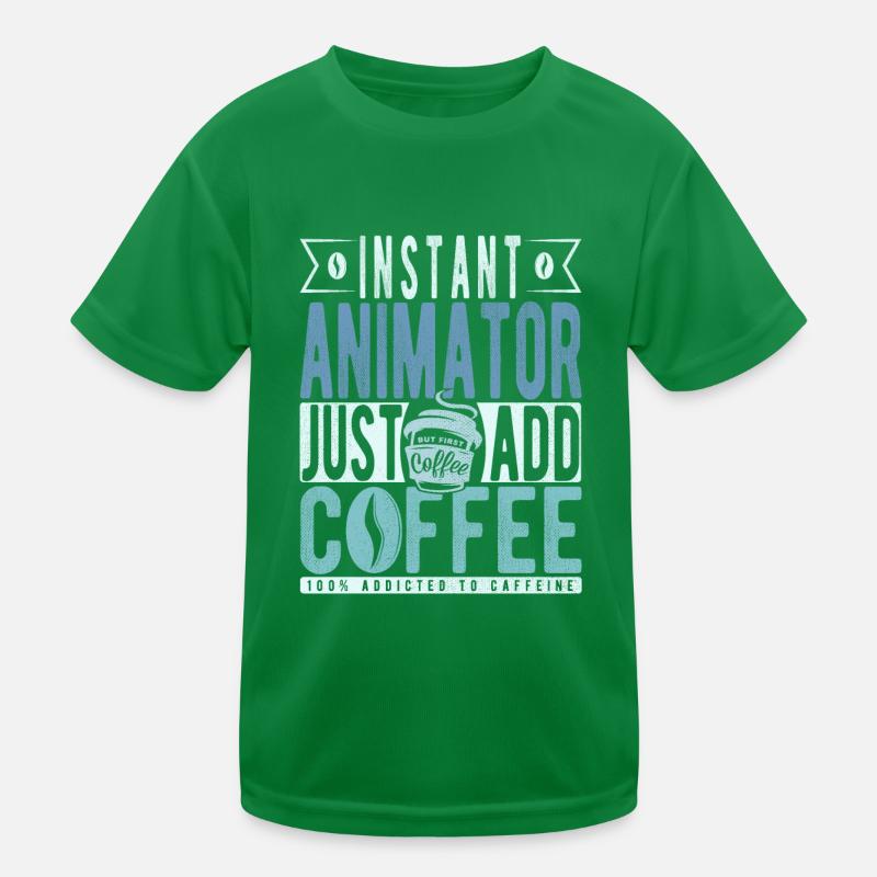 Dicton de café Buchalter T-shirt sport Enfant