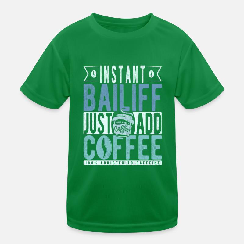Buchalter Kaffee Spruch Kinder Funktions-T-Shirt