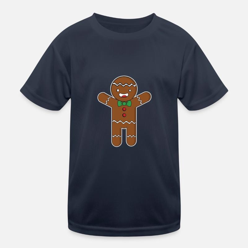 Lebkuchenmann Kinder Funktions-T-Shirt