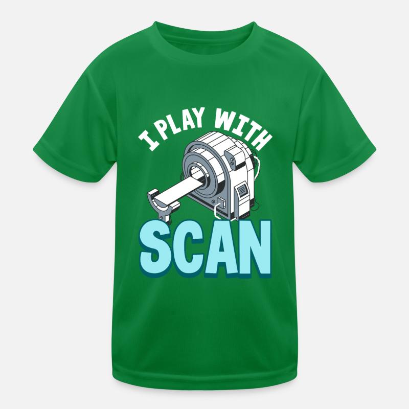 Je joue avec Scan - Radiologist T-shirt sport Enfant