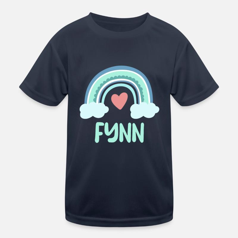 Fynn Nom Rainbow Baby T-shirt sport Enfant