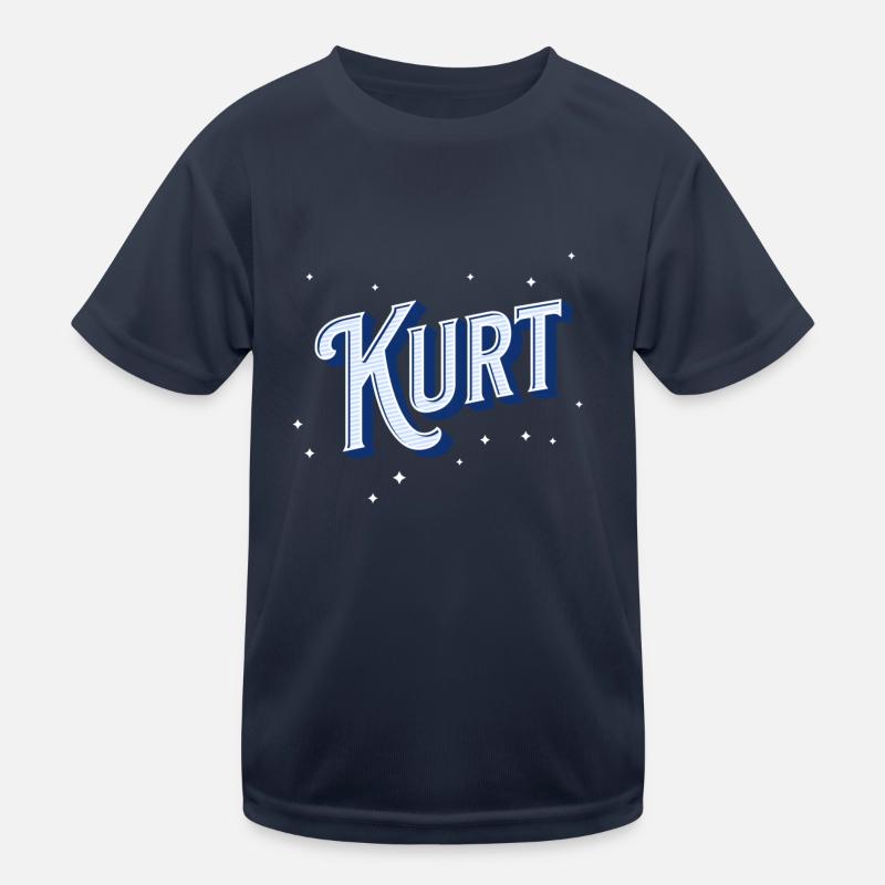 Kurt name personalized Kids Functional T-Shirt