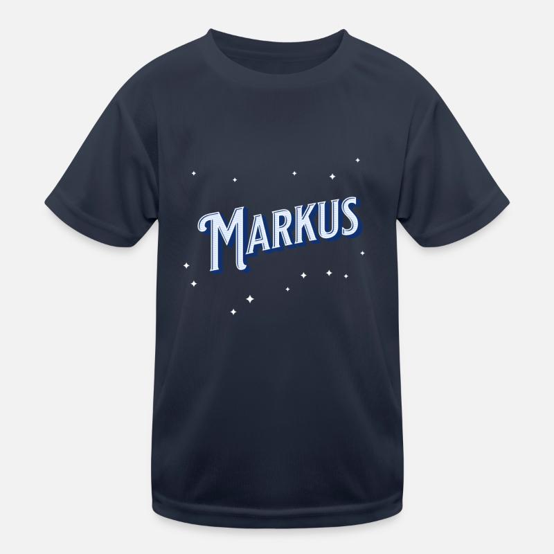 Markus' name personalized Kids Functional T-Shirt