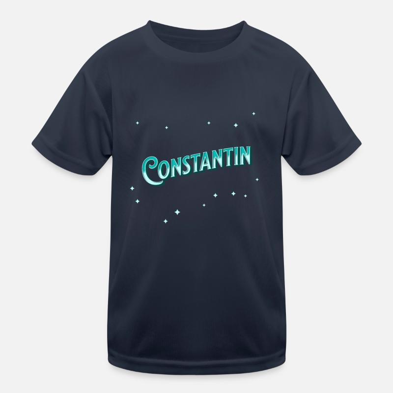 Constantin name personalized Kids Functional T-Shirt