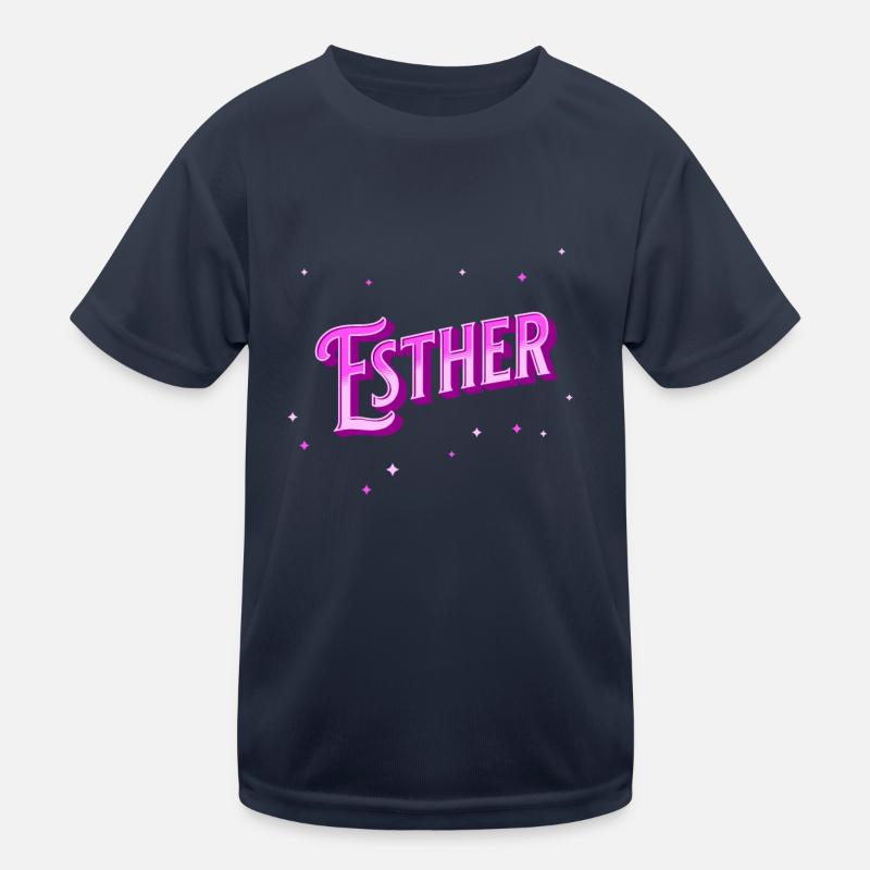 Esther's name personalized Kids Functional T-Shirt