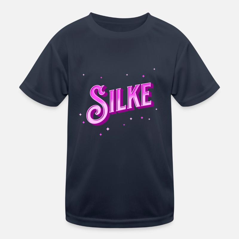 Silke name personalized Kids Functional T-Shirt