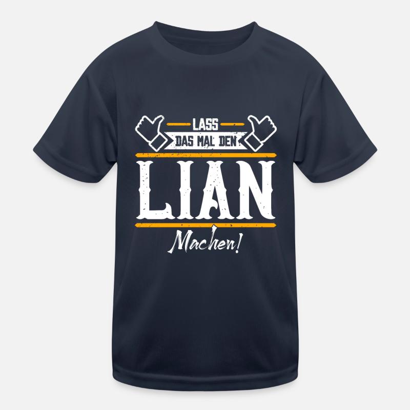 Lian Geschenkidee Geschenk Geburtstag Kinder Funktions-T-Shirt