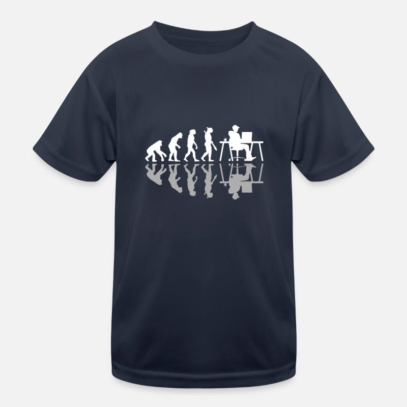 Evolution Funny Programmeur Développeur de logiciels T-shirt sport Enfant