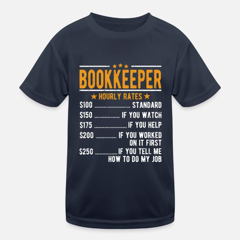 Salaire horaire du comptable T-shirt sport Enfant