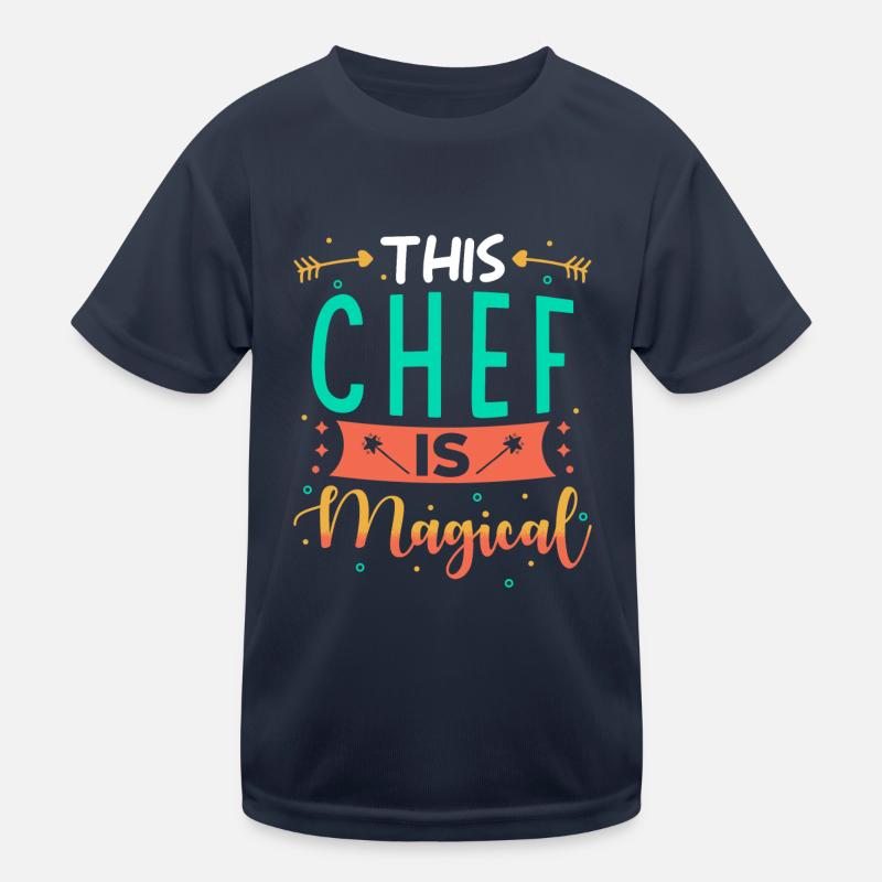Chefin Geschenk Kinder Funktions-T-Shirt