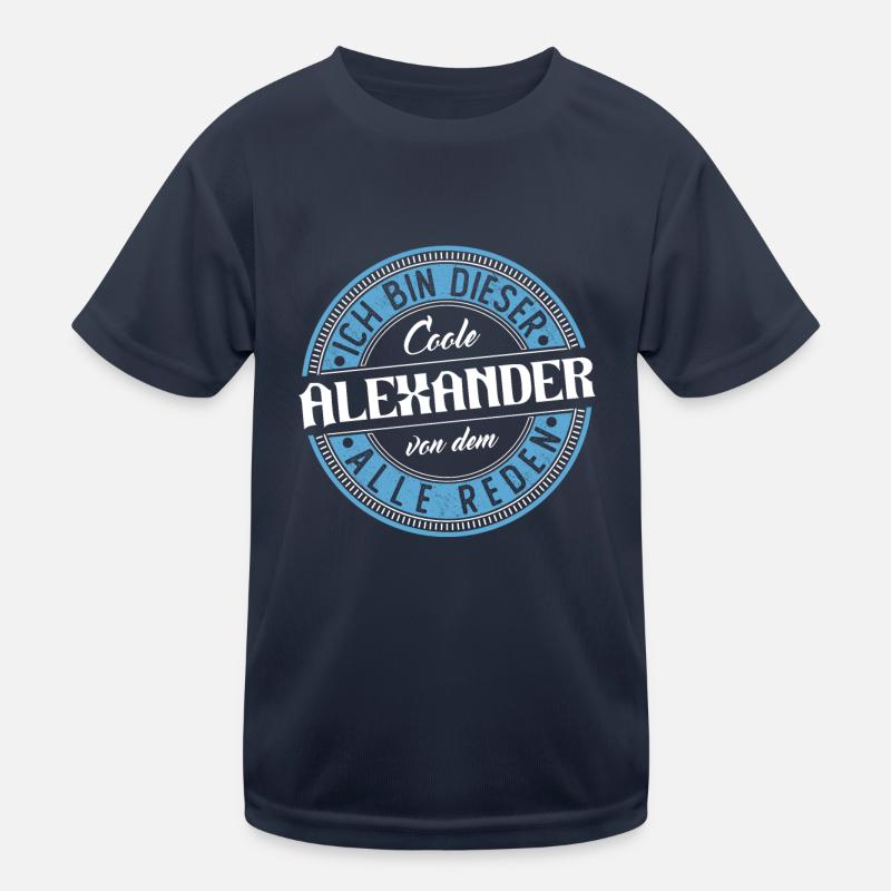 Alexander Geschenkidee Geschenk Geburtstag Kinder Funktions-T-Shirt