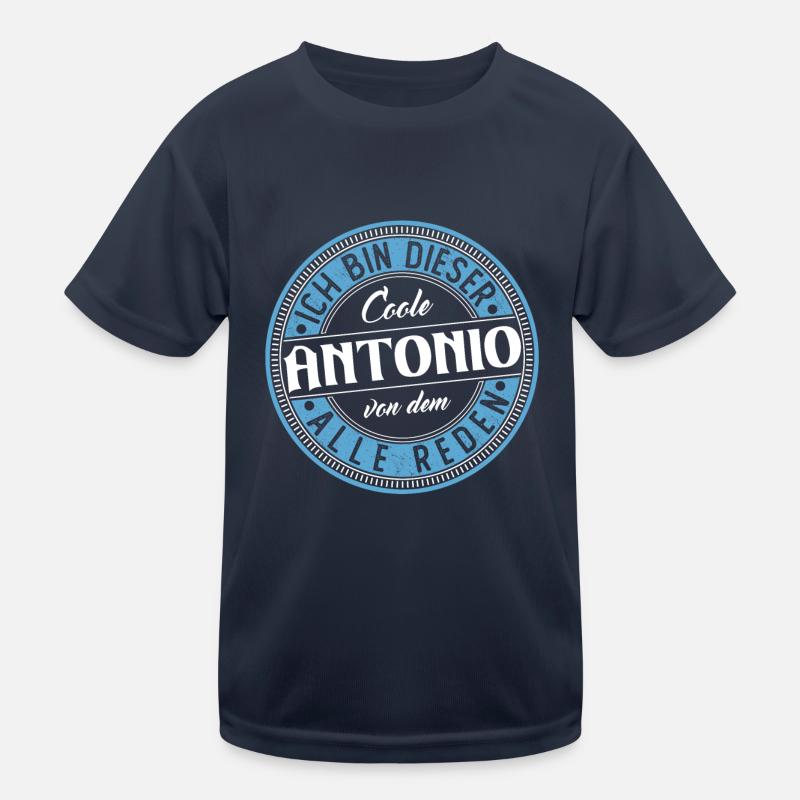 Antonio Geschenkidee Geschenk Geburtstag Kinder Funktions-T-Shirt