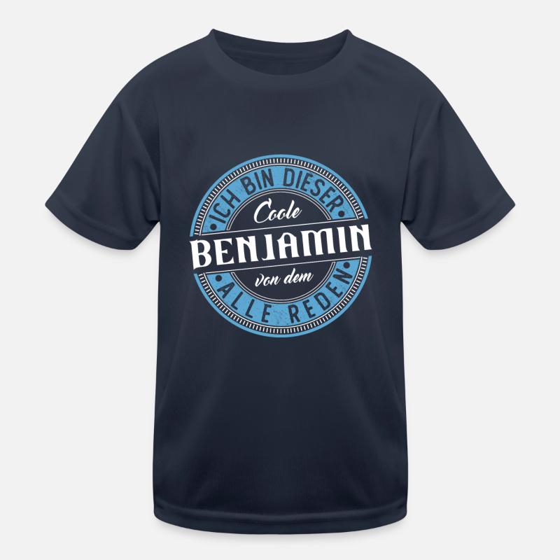 Benjamin Geschenkidee Geschenk Geburtstag Kinder Funktions-T-Shirt