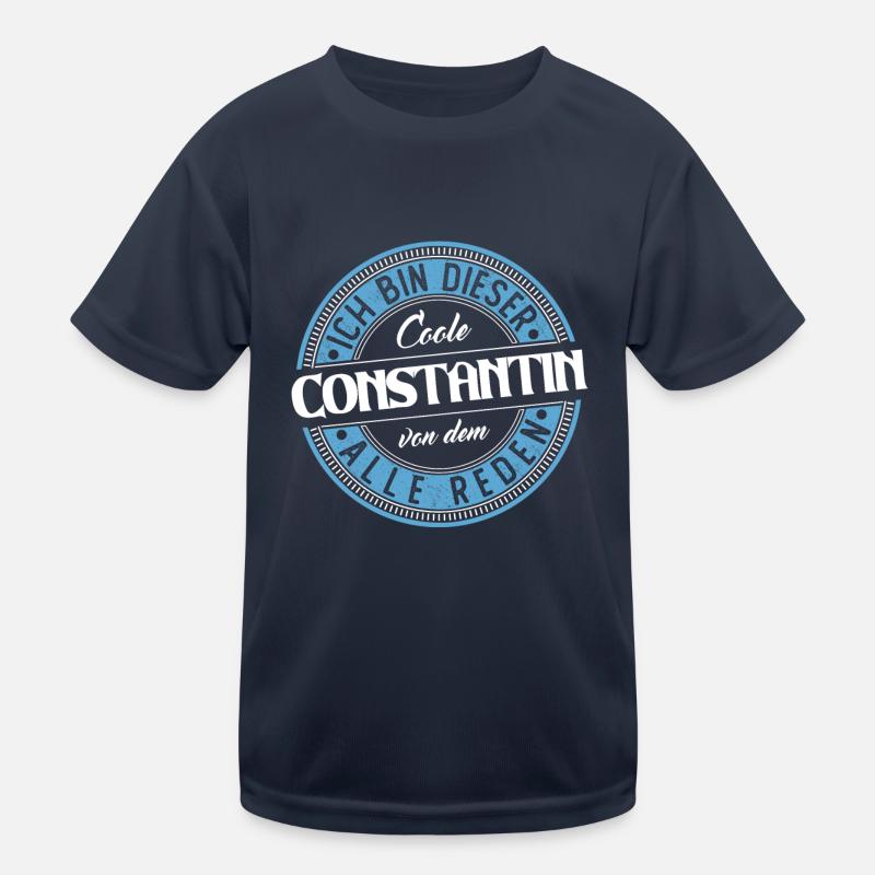 Constantin Geschenkidee Geschenk Geburtstag Kinder Funktions-T-Shirt