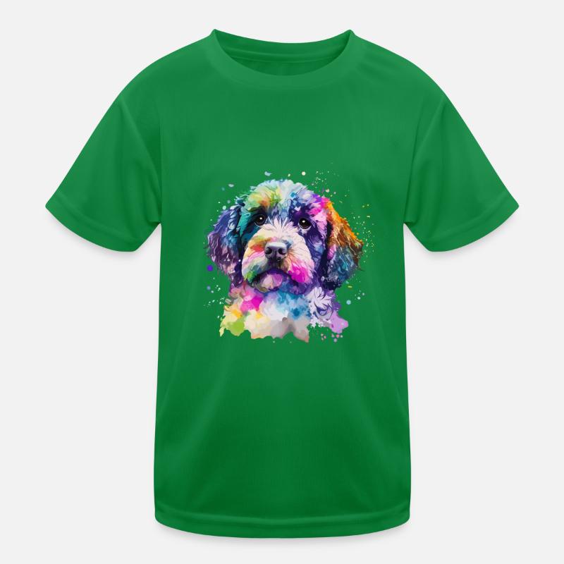 Cockapoo for dog lovers Spoodle Kids Functional T-Shirt