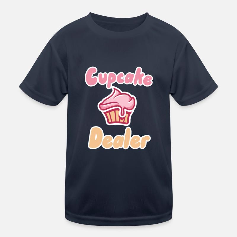 Cupcake-Händler Kinder Funktions-T-Shirt