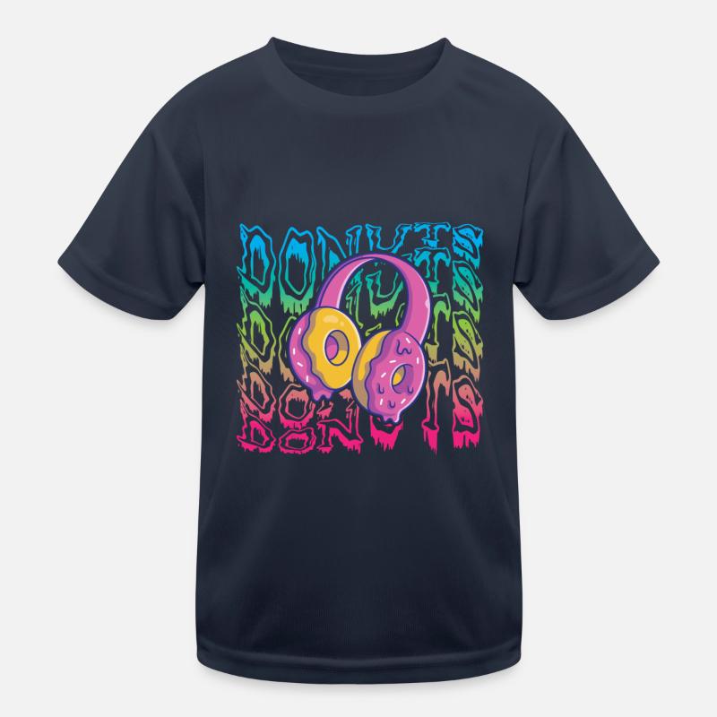 Donuts Kinder Funktions-T-Shirt