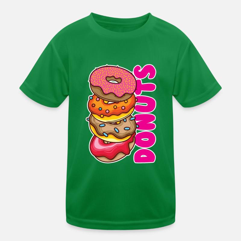 Donuts Kinder Funktions-T-Shirt