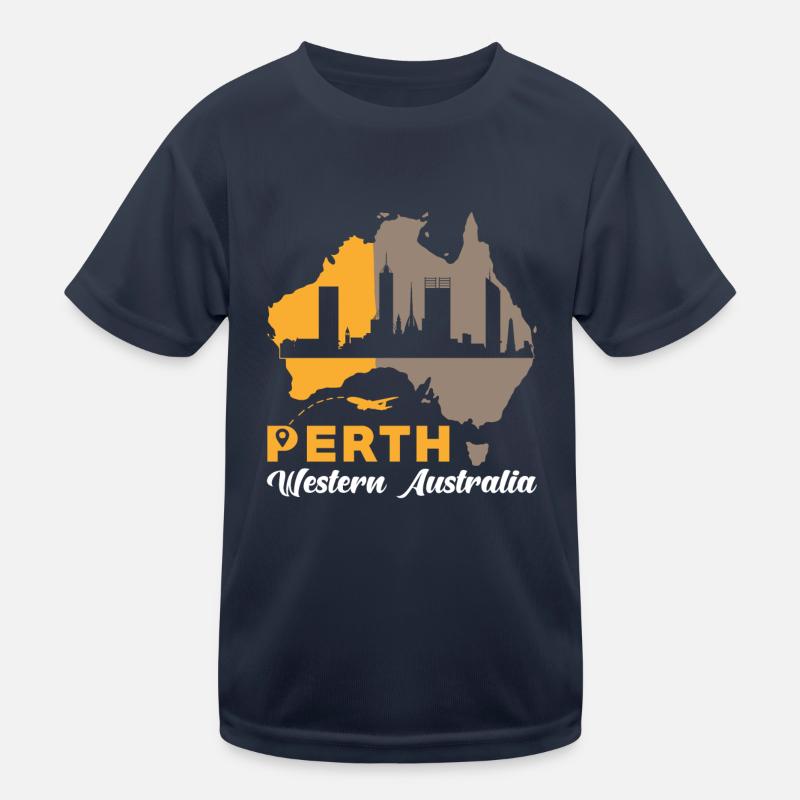 Souvenir de Perth, Australie occidentale T-shirt sport Enfant