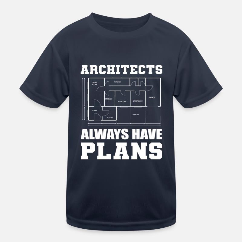 Architecture drôle Architecture commerciale T-shirt sport Enfant