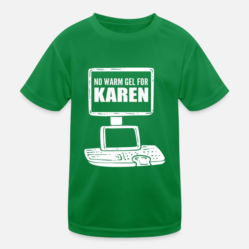 Échographiste drôle Technicien en échographie T-shirt sport Enfant