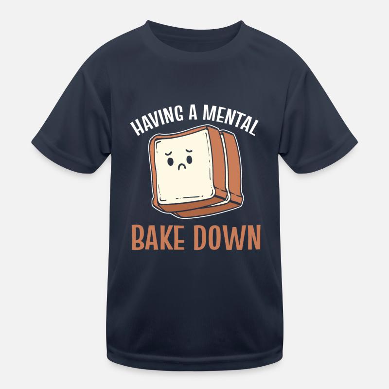 Baker Pastry Maker Kids Functional T-Shirt