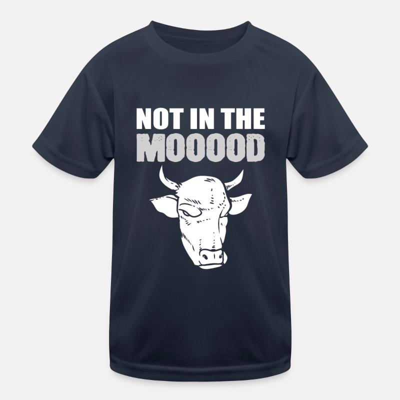 Pas dans le Mooooood Bauer T-shirt sport Enfant