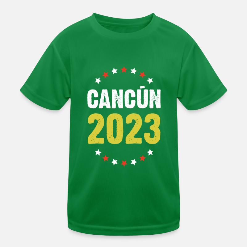 Cancun 2023 Kinder Funktions-T-Shirt