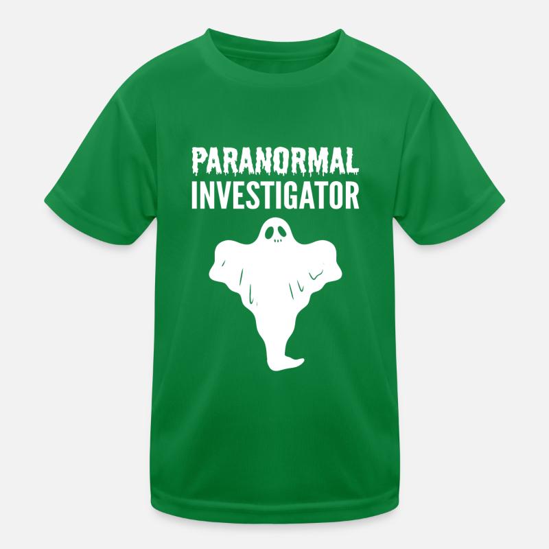 Enquêteur paranormal Ghost Seekers T-shirt sport Enfant