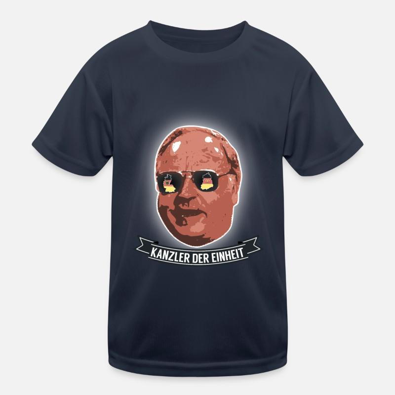 Tag der deutschen Einheit, Kanzler Helmut Kohl Kinder Funktions-T-Shirt