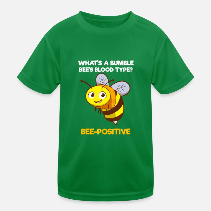 Bienen-positiv Beekeper oder Bauer Kinder Funktions-T-Shirt