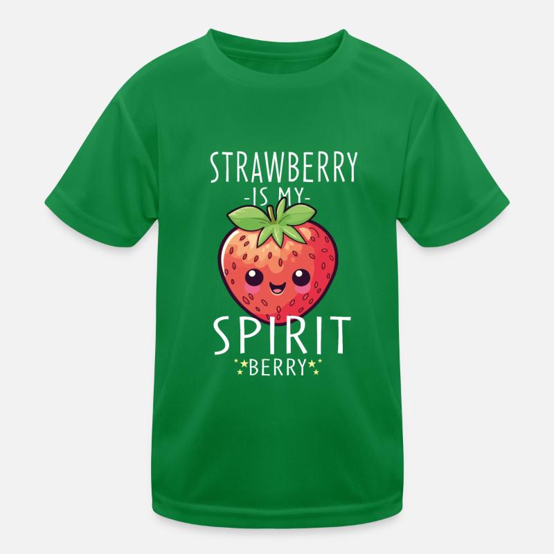 Fraise Kawaii T-shirt sport Enfant