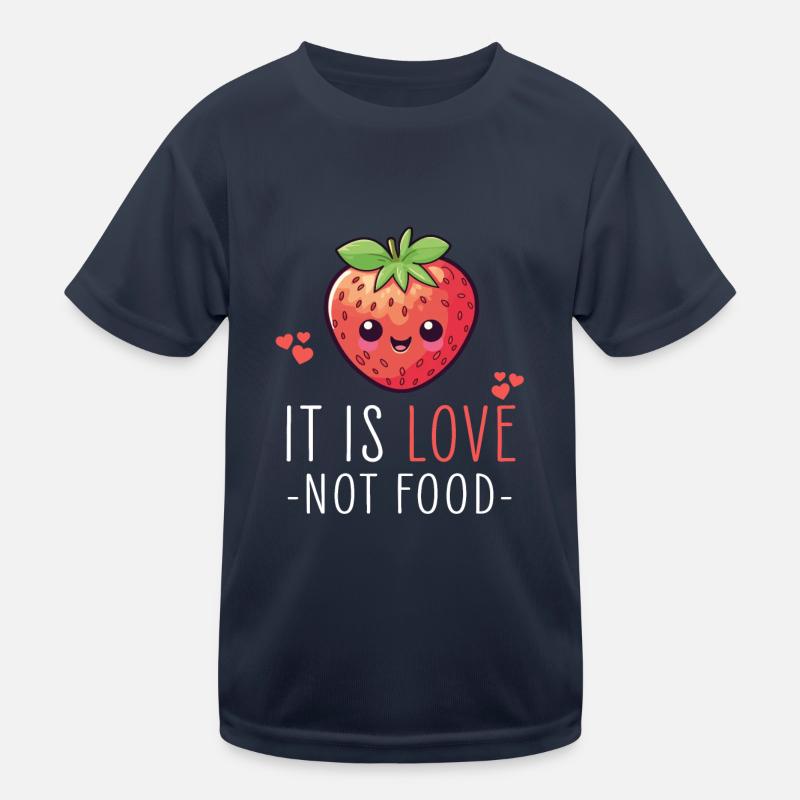 Erdbeere Kawaii Kinder Funktions-T-Shirt