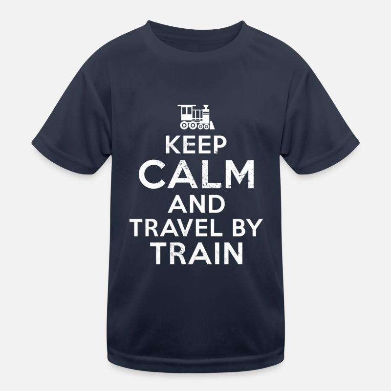 Train journey Kids Functional T-Shirt