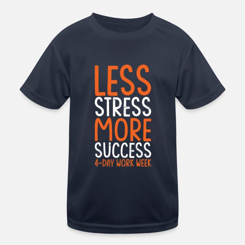 4 days a week Kids Functional T-Shirt