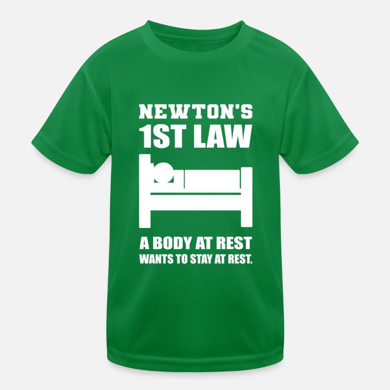 Funny physics teacher Kids Functional T-Shirt