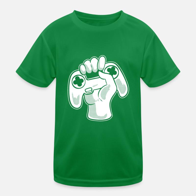Video Game Controller Computer Freak Kids Functional T-Shirt