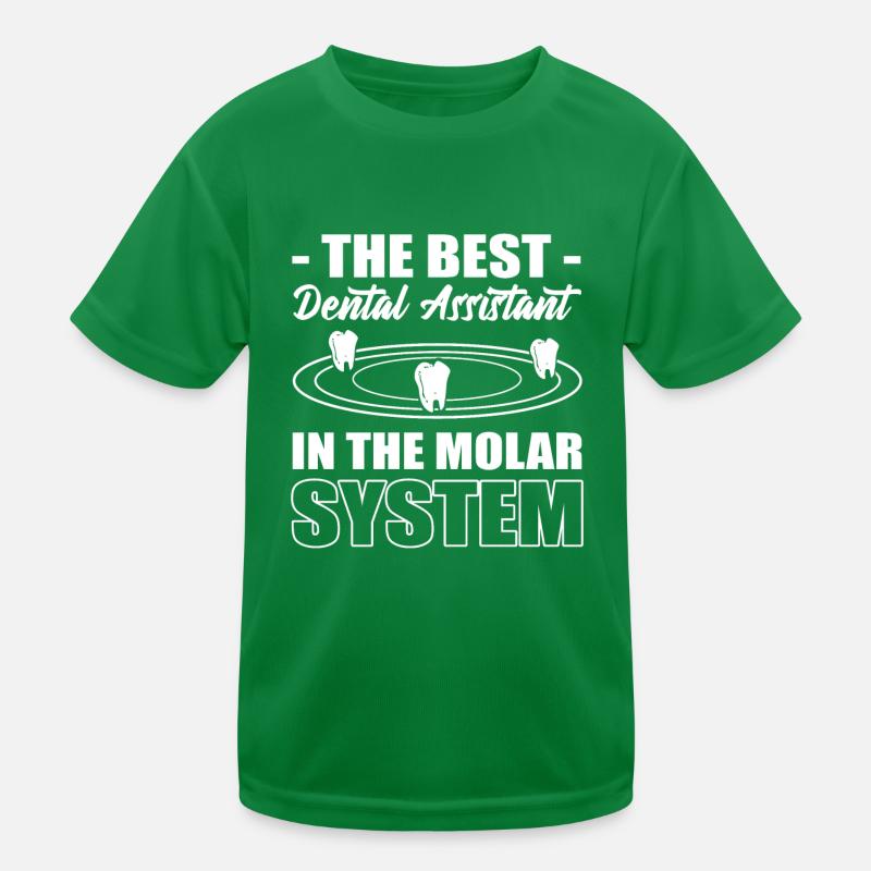 Le meilleur assistant dentaire dans le système molaire T-shirt sport Enfant