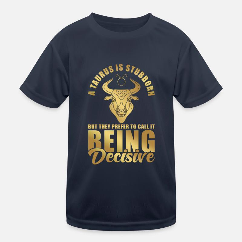 Stier Sternzeichen Astrologie Horoskop Stier Kinder Funktions-T-Shirt