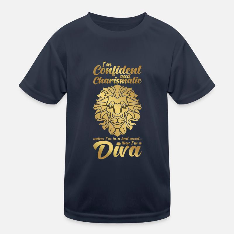 Löwe Sternzeichen Astrologie Horoskop Löwe Kinder Funktions-T-Shirt