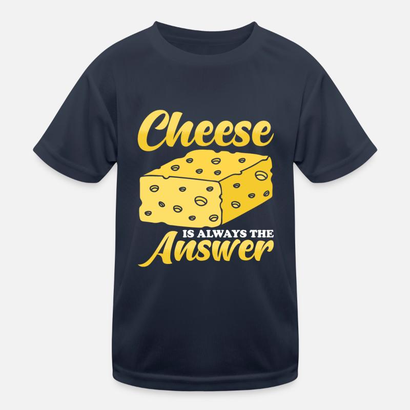 Käse Geschenk Kinder Funktions-T-Shirt