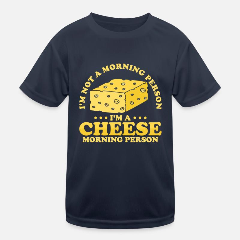 Cheese Gift Kids Functional T-Shirt