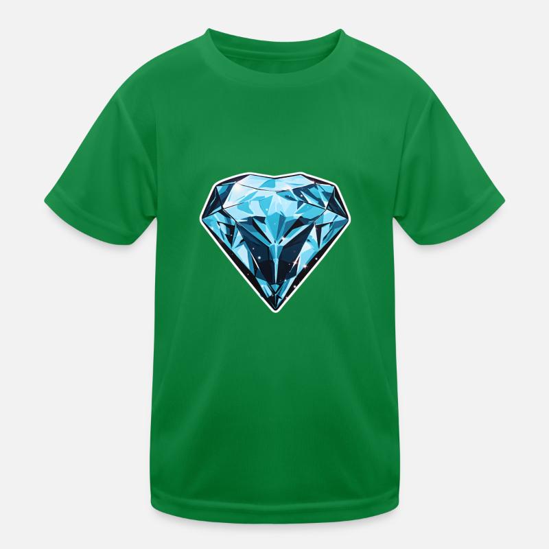 Cœur de diamant T-shirt sport Enfant