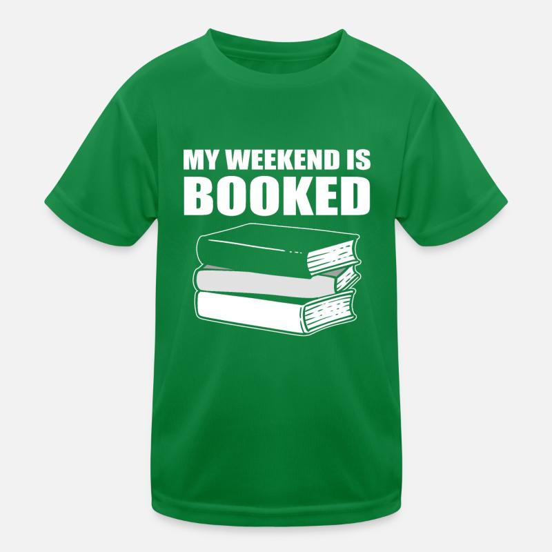 My Weekend Is Booked Korrektor Kinder Funktions-T-Shirt